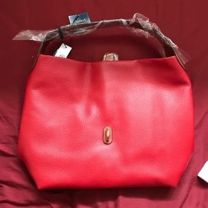 D&B Pebble Grain Logo Lock Bag